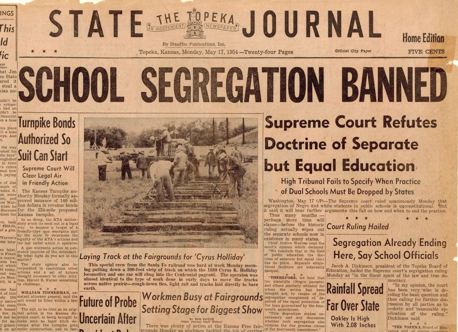 brown v. board of education