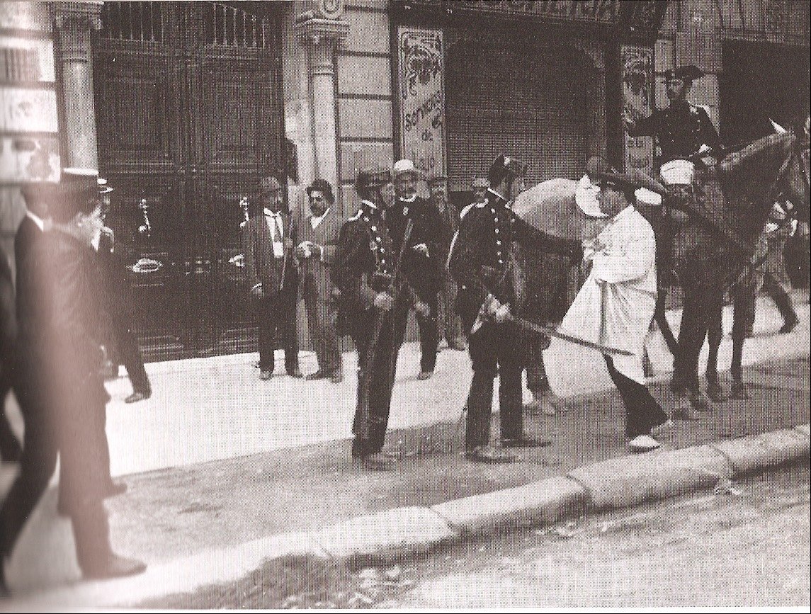 semana trágica de Barcelona