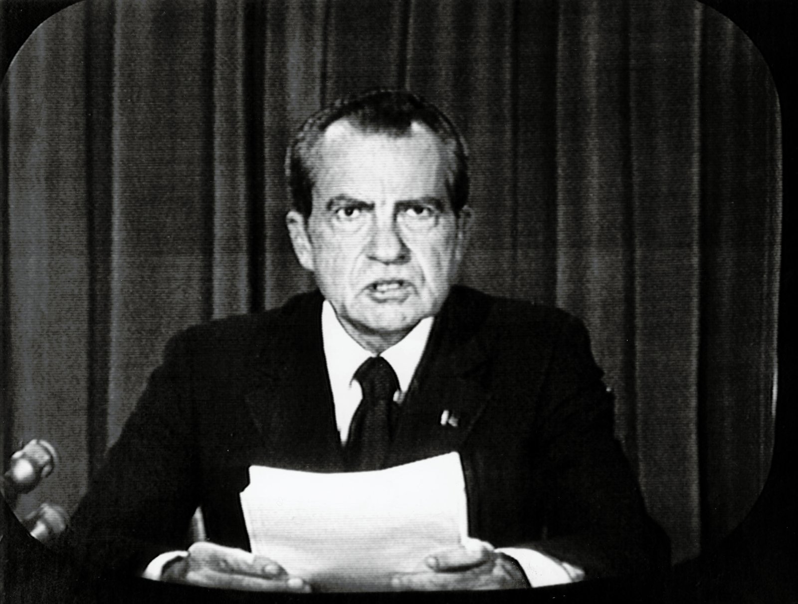 Nixon resigned